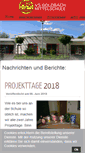 Mobile Screenshot of hauptschule-goldbach.de